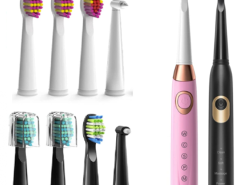 Get Sparkling Teeth with this Must Have 2 Pack Electric Toothbrushes (one child, one adult) Just $20.71 After code!