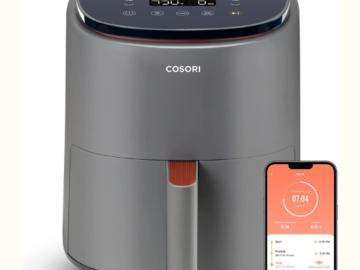 COSORI 4.0-Quart Smart Air Fryer $84.99 After Coupon Shipped Free (Reg. $99.99) + See Cathy’s Video Review