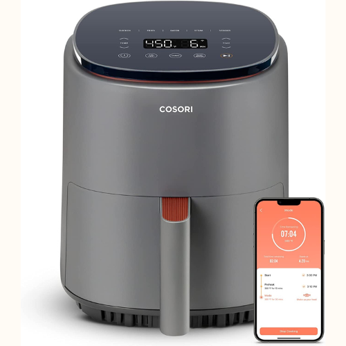 COSORI 4.0-Quart Smart Air Fryer $84.99 After Coupon Shipped Free (Reg. $99.99) + See Cathy’s Video Review