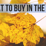 What To Buy In The Fall: Live Q&A at 8:30 pm