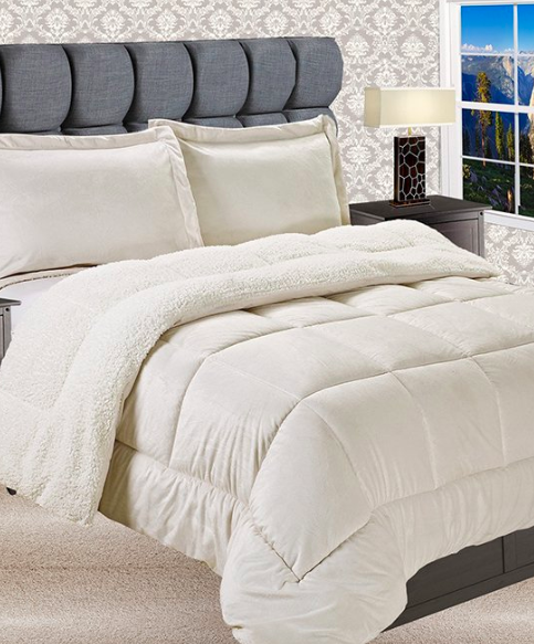 Sherpa-Lined Comforter Sets just $49.99 and under + Exclusive Extra 10% off!