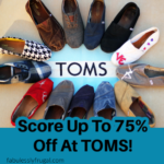 Don’t Miss This 75% Off Surprise Sale at TOMS!