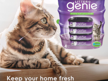 4-Pack Litter Genie Refill Cartridge Bags for Cats as low as $23.21 Shipped Free (Reg. $29) – 26K+ FAB Ratings! $5.80 Each!