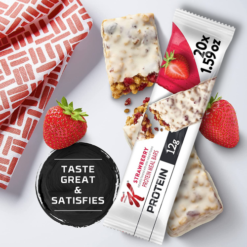 20-Count Kellogg’s Special K Protein Bars, Strawberry $16.04 After Coupon (Reg. $28.08) – 80¢/bar!