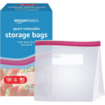 150-Count Amazon Basics Quart Food Storage Bags as low as $7.76 Shipped Free (Reg. $12.99) – 5¢/Bag! – Previously Solimo