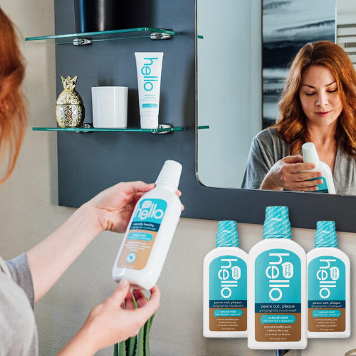 3-Pack hello Oral Care Natural Mint Antigingivitis Mouthwash as low as $10.48 After Coupon (Reg. $18) + Free Shipping – 2K+ FAB Ratings! $3.49 per 16 Fl Oz Bottle!