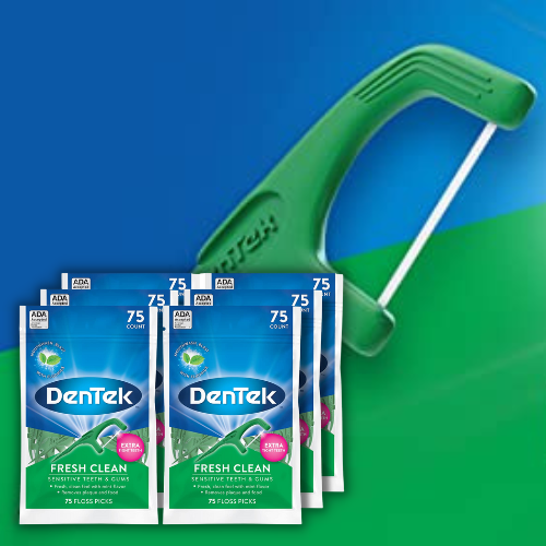 450-Count DenTek Fresh Clean Floss Picks as low as $8.27 Shipped Free (Reg. $18.66) – 2¢/floss pick! For Extra Tight Teeth!