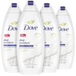 4-Pack Dove Body Wash (Deep Moisture or Sensitive Skin) as low as $11.97 After Coupon (Reg. $20.75) + Free Shipping – $2.84/22 Fl Oz Bottle!