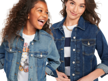 Today Only! Old Navy Women’s Jean Jackets $15 (Reg. $39.99+) + For Girls + For Toddlers