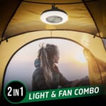 ENERGIZER LED Camping Lantern with Tent Fan $11.87 After Coupon (Reg. $23.74)