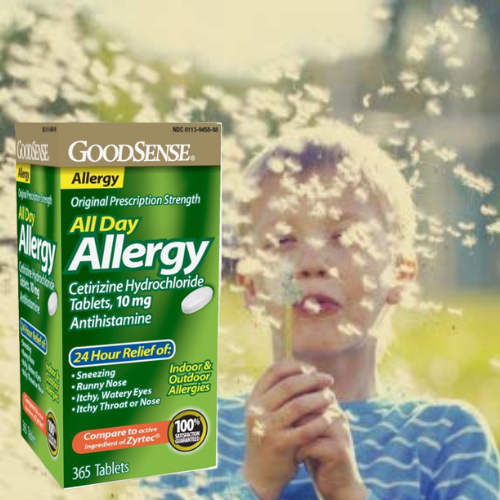 365-Count GoodSense All Day Allergy Tablets as low as $10.39 After Coupon (Reg. $20) + Free Shipping – 44K+ FAB Ratings! 3¢/Tablet! 1 Year Supply!