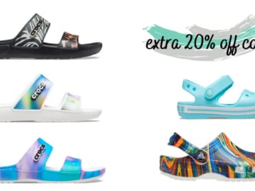 Crocs Labor Day Sale | 50% off + Extra 20% off Coupon!