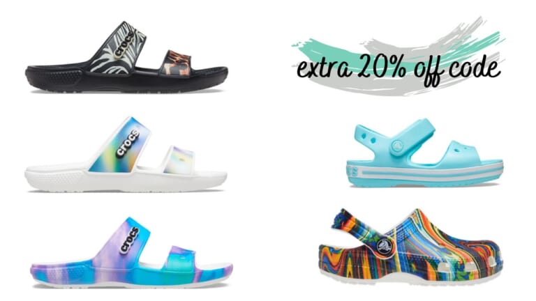 Crocs Labor Day Sale | 50% off + Extra 20% off Coupon!