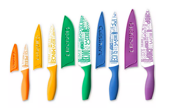 Cuisinart 10-Piece Ceramic-Coated Cutlery Set with Blade Guards only $9.93, plus more!