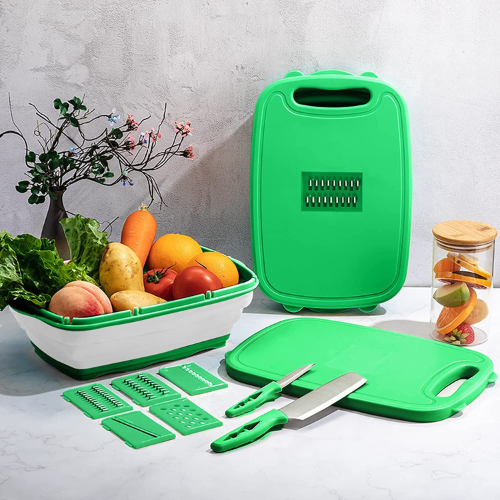 9-in-1 Collapsible Multifunctional Chopping Board with Colander $14.98 After Code (Reg. $32.97) – FAB Ratings!