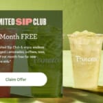 Panera Bread | Free Month of Endless Drinks