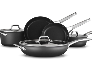 Calphalon 8-Piece Pots and Pans Set only $142.54 shipped (Reg. $300!)