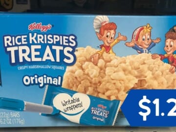 Rice Krispies Treats for $1.24 | Publix Deal Ends Today