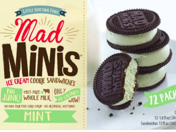 50% off Mad Minis Mint Ice Cream Cookie Sandwiches at Target!