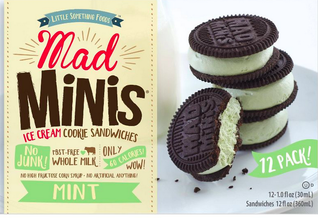 50% off Mad Minis Mint Ice Cream Cookie Sandwiches at Target!