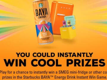 BAYA Energy Drink Instant Win Game