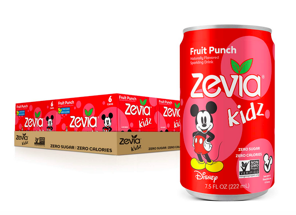 Zevia Kidz Fruit Punch (24 count) only $10.76 shipped!