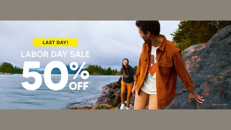 50% Off Eddie Bauer Sale Extended Thru Today!