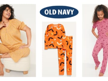 Old Navy | 60% Off Pajamas for the Family