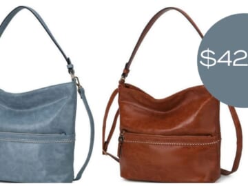 Sierra Vegan Leather Women’s Shoulder Bag for $42.99