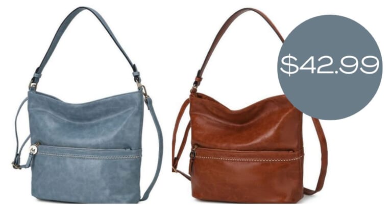 Sierra Vegan Leather Women’s Shoulder Bag for $42.99