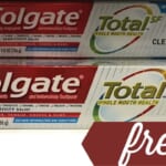 2 Tubes of Colgate Total Toothpaste FREE at Walgreens!