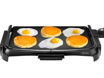 Bella 10” x 16” Nonstick Griddle only $13.99!