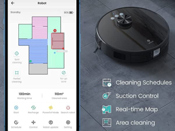 Bring Convenience to Your Whole House Cleaning Plan with Lefant Robot Vacuum, Works with Alexa $215 After Code + Coupon (Reg. $499.99) + Free Shipping