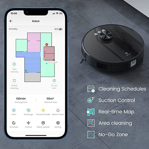 Bring Convenience to Your Whole House Cleaning Plan with Lefant Robot Vacuum, Works with Alexa $215 After Code + Coupon (Reg. $499.99) + Free Shipping