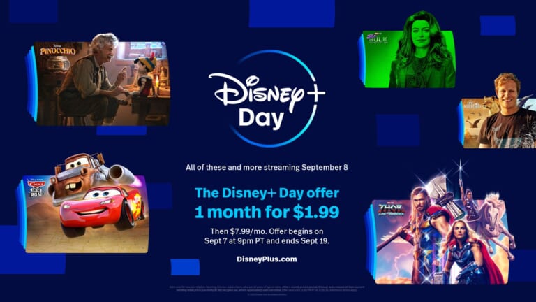 One Month of Disney+ for $1.99