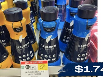 La Colombe Cold Brew for $1.74