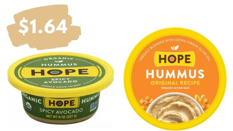 $1.64 Hope Hummus at Publix This Week