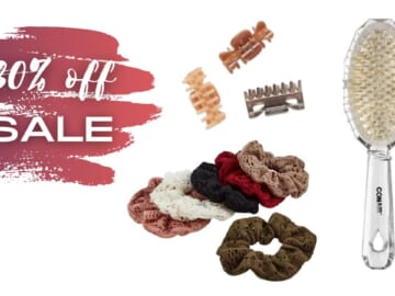 30% Off Hair Accessories & Brushes