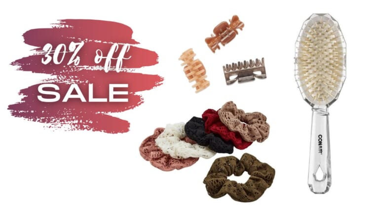 30% Off Hair Accessories & Brushes