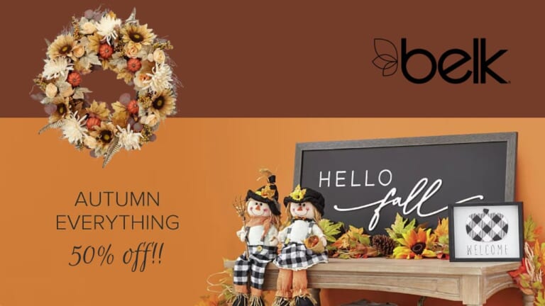 Belk Doorbusters | Fall Home Décor