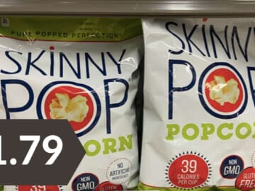 Kroger eCoupon | Get Up to 5 Bags of SkinnyPop Popcorn for $1.79