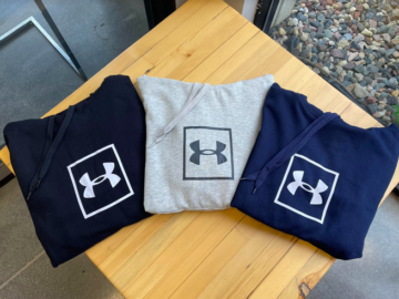 Under Armour Men’s Rival Super Soft Logo Hoodie only $17.49 each!