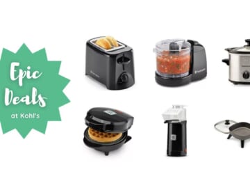 Kohl’s | Toastmaster Small Appliances $11.04