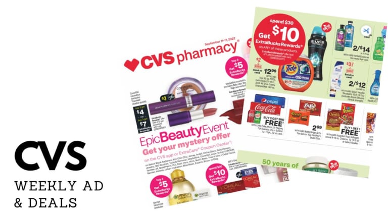 CVS Weekly Ad: 9/11-9/17