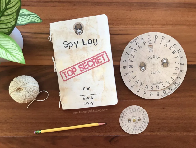 Free Printable Cipher Wheel Decoder for Kids!