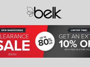 Belk | Major Clearance Sale + Extra 10% Off!