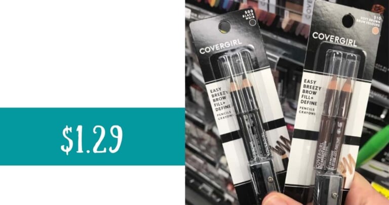 CoverGirl Brow Pencils for $1.29 at CVS