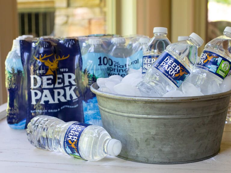 Zephyrhills Or Deer Park Brand Natural Spring Water 12-Pack Just $1.99 At Publix