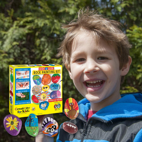 Creativity for Kids Hide & Seek Rock Painting Kit $7.66 (Reg. $16) – 28K+ FAB Ratings! LOWEST PRICE!