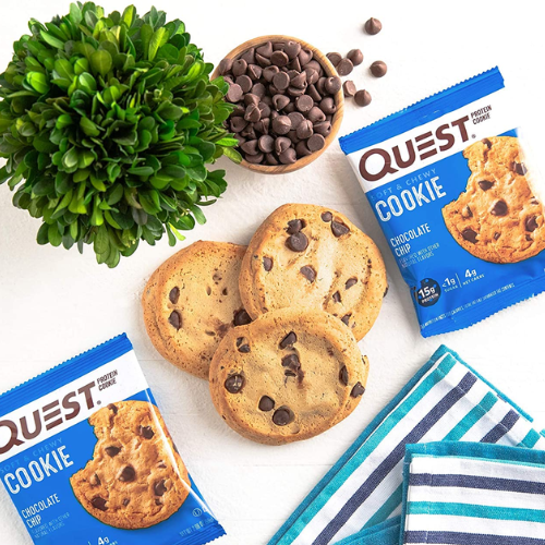 12-Count Quest Nutrition Chocolate Chip Protein Cookies as low as $9.85 After Coupon (Reg. $29) + Free Shipping! 82¢/Snack! Keto Friendly!